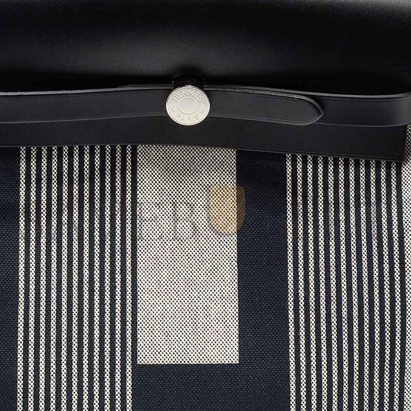 HERMÈS HERBAG A DOS ZIP BACKPACK CANVAS AND LEATHER H080303CKA0 (38*29*11cm)